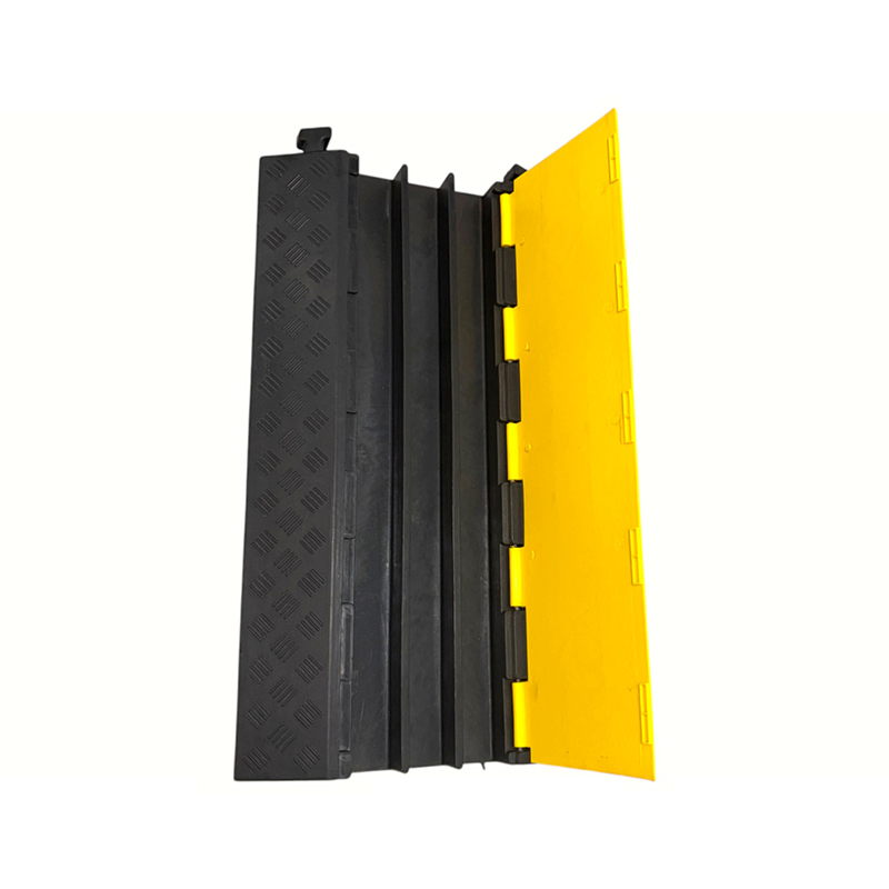 پایه لاستیکی تقویت شده با ظرفیت باربری بالا پوشش Pvc 3 کاناله محافظ کابل سنگین