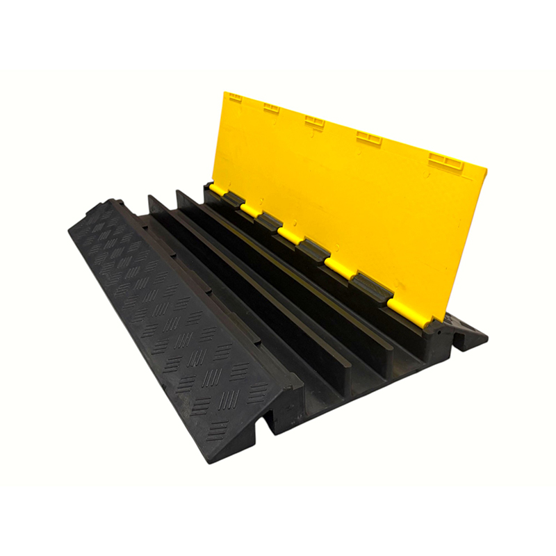 پایه لاستیکی تقویت شده با ظرفیت باربری بالا پوشش Pvc 3 کاناله محافظ کابل سنگین