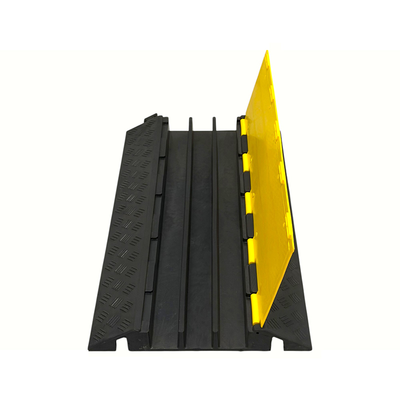 پایه لاستیکی تقویت شده با ظرفیت باربری بالا پوشش Pvc 3 کاناله محافظ کابل سنگین