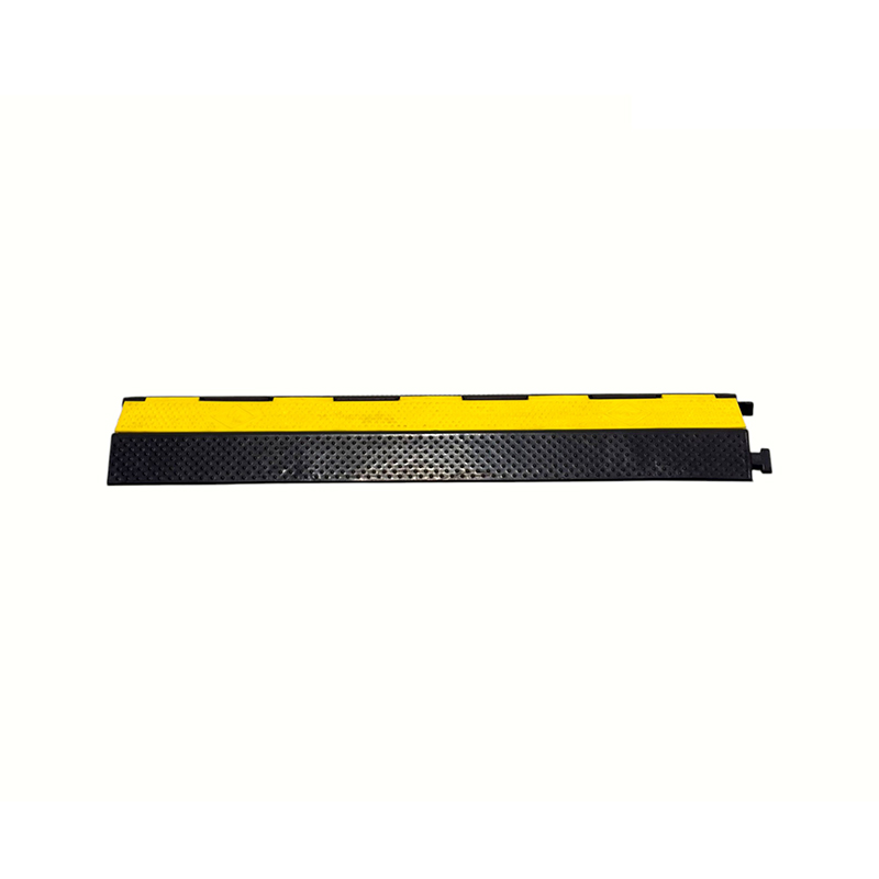لاستیکی پایه مهندسی - روکش زرد 2 کاناله - محافظ کابل سنگین