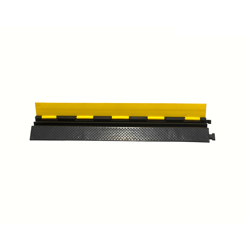 لاستیکی پایه مهندسی - روکش زرد 2 کاناله - محافظ کابل سنگین
