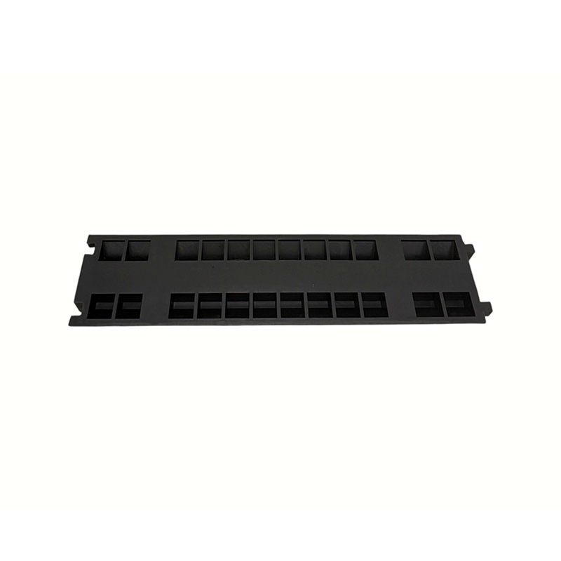 محافظ کابل تقویت شده تک کاناله سبک وزن لاستیکی مقاوم در برابر سایش با قابلیت ارتجاعی بالا با سطح شیب دار