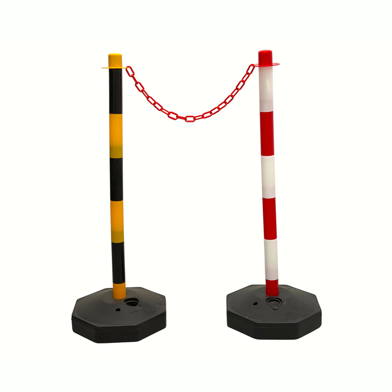 پست مانع پیوند زنجیره ای پلاستیکی قابل پر کردن با آب